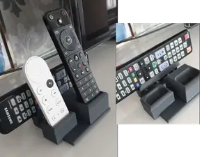 Stand for different remote controls (Telenet, Google TV, Samsung)