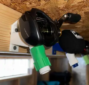 Fishing Reel Wall Mount
