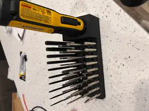 1/4” bit organizer for dewalt 8v cordless screwdriver