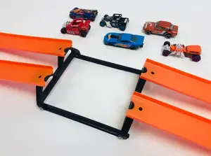 Modular 3D printed jump ramp for HotWheels tracks