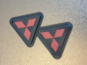 Mitsubishi Keychain