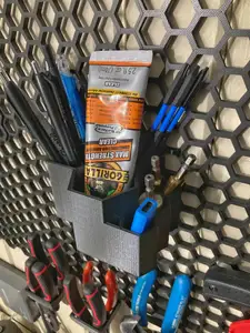 Honeycomb Storage Wall Tool Organizer