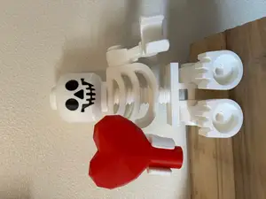 Mega Lego-Like Heart for Mega Skeleton (10:1 Scale)