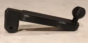 Selfie stick ball mount.