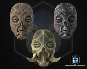 Skyrim Dragon Priest Masks - 3D Print Files