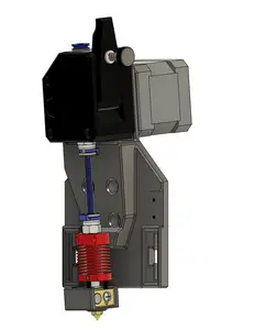 CR-30 Printmill X-Carriage - 5 Degree Angle - Direct Drive BMG - MGN12 Linear Rail