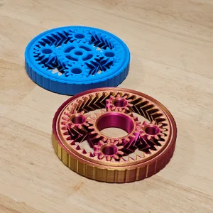 Planetary Gear Fidget Toy (100% Print-In-Place)