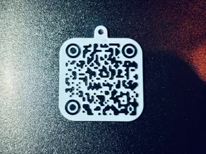 QR Code - Journey - Don't Stop Believin - Key Tag
