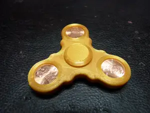 The 12-cent Mini Spinner (yet ANOTHER fidget toy, using 625ZZ bearing and US pennies)