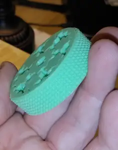 Herringbone planetary gear with knurled grip
