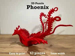 "Phoenix" 3D Puzzle
