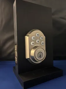 Door lock stand