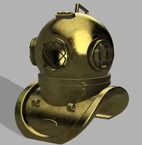 Vintage Diver Helmet