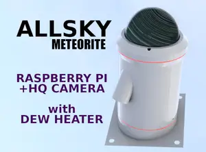 Allsky Camera Housing for Raspberry Pi (Free Version)