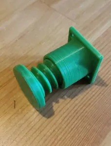 Height adjustable screw foot with sockets for furniture