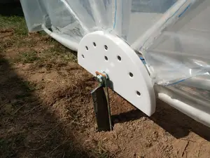 Pool dome connector