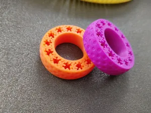 Fidget Gear Ring V1 – Triple Herringbone Planetary Gear - Anti Stress Ring - 51 Different Sizes