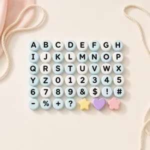 Giant Friendship Beads STL Bundle | 44 Beads | Festival Kandi Alphabet Beads