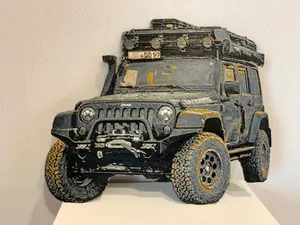 HueForge Jeep Wrangler Rubicon