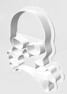 Halloween Cookie Cutter - Skull and Crossbones