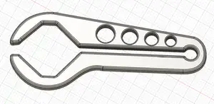 cruise control motorbike 22mm handlebar. gcode is ready for cr/bl touch. use 3mf file!!!