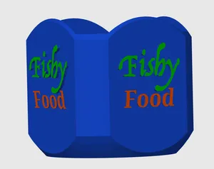 Fishy Food Bucket for all of your Aquatic Container Needs