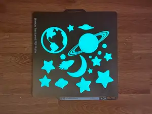 Glow in the dark night sky