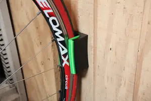 Multi-Material Wall Mounted Road Bike Stand
