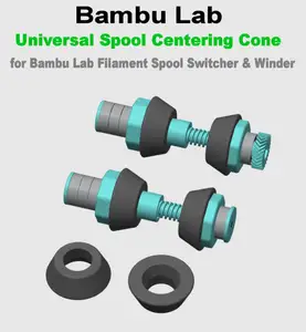 Universal Spool Centering Cone for Bambu Lab Filament Spool Switcher & Winder