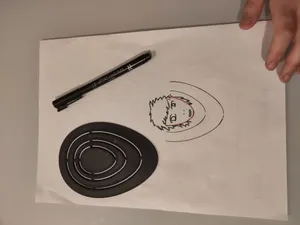 Manga head/face drawing help - French curves