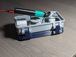 Pinecil Pine64 Soldering Iron Case w/ optional organization items and minimal footprint