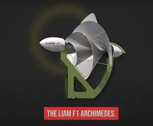Liam F1 Wind Turbine | Fibonacci/Archimedes Golden Ratio