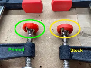 Clamp Pad - TPU round pad for Bessie Quick Release Bar Clamp
