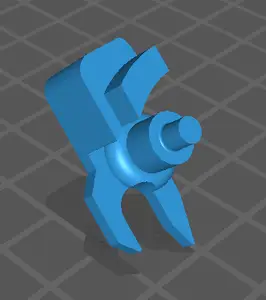 Gancio di chiusura porta lavatrice - whashing machine door locking hook