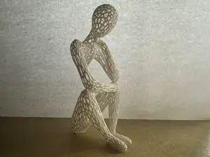 Voronoi Ethereal Suspension - Sculpture (Celestial Resonance)
