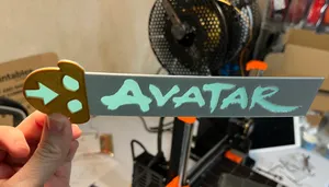 Avatar The Last Airbender Aang Bookmark