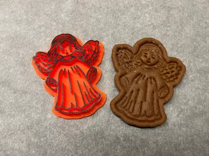 Angel cookie cutter