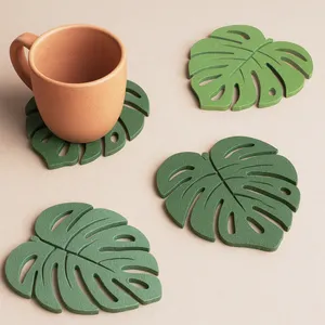 Monstera Leaf Coaster