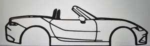 ND Mazda MX-5 Miata Silhouette / Wall art