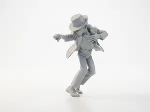 Michael Jackson Figurine Celebrity Musician 3D Printable