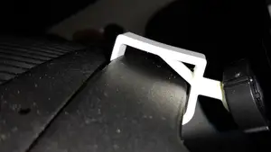 Toyota Aygo dashboard phone clip