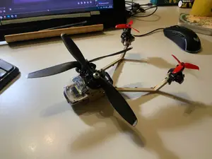 VC-06 Intermeshing Tiltrotor Quadcopter Frame