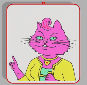 Princess Caroline wall art