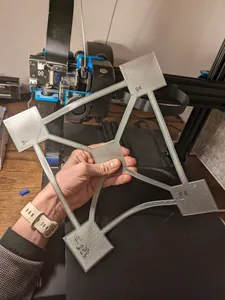 First Layer Calibration Test for Artillery Sidewinder X1's 300mm x 300mm Bed