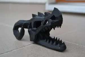 Dragon skull