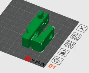 Mini Lathe Carriage Dial Indicator Holder or poor mans DRO