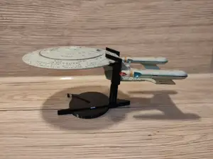 Replacement Stand for U.S.S. Enterprise NCC-1701-D (TNG, Eaglemoss small Model, not XL)