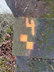 Šablona vlícovacích bodů / Ground control points stencil