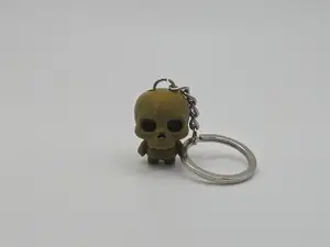 Cute Mini Skeleton Keychain (Remix)
