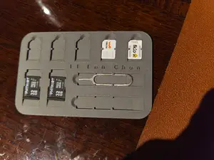 Credit Card size SIM card Holder